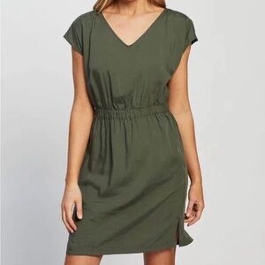 Patagonia Olive June Lake Dress
